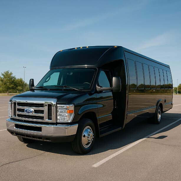 Bus Rental Company Amarillo 18 Passenger Minibus