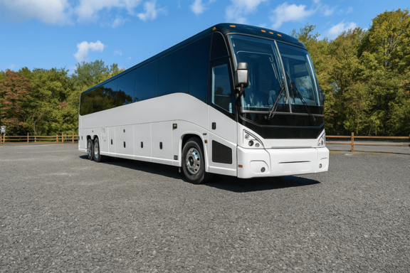 Bus Rental Company Amarillo 56 Passenger Charter Bus