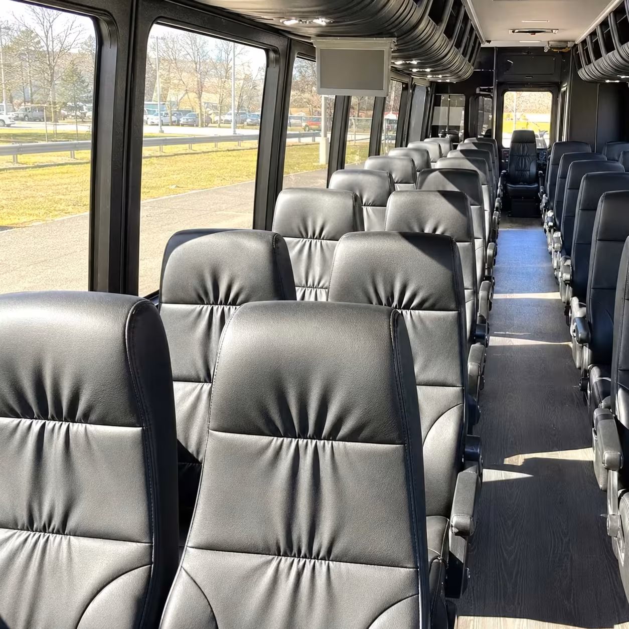 35 passenger minibus interior