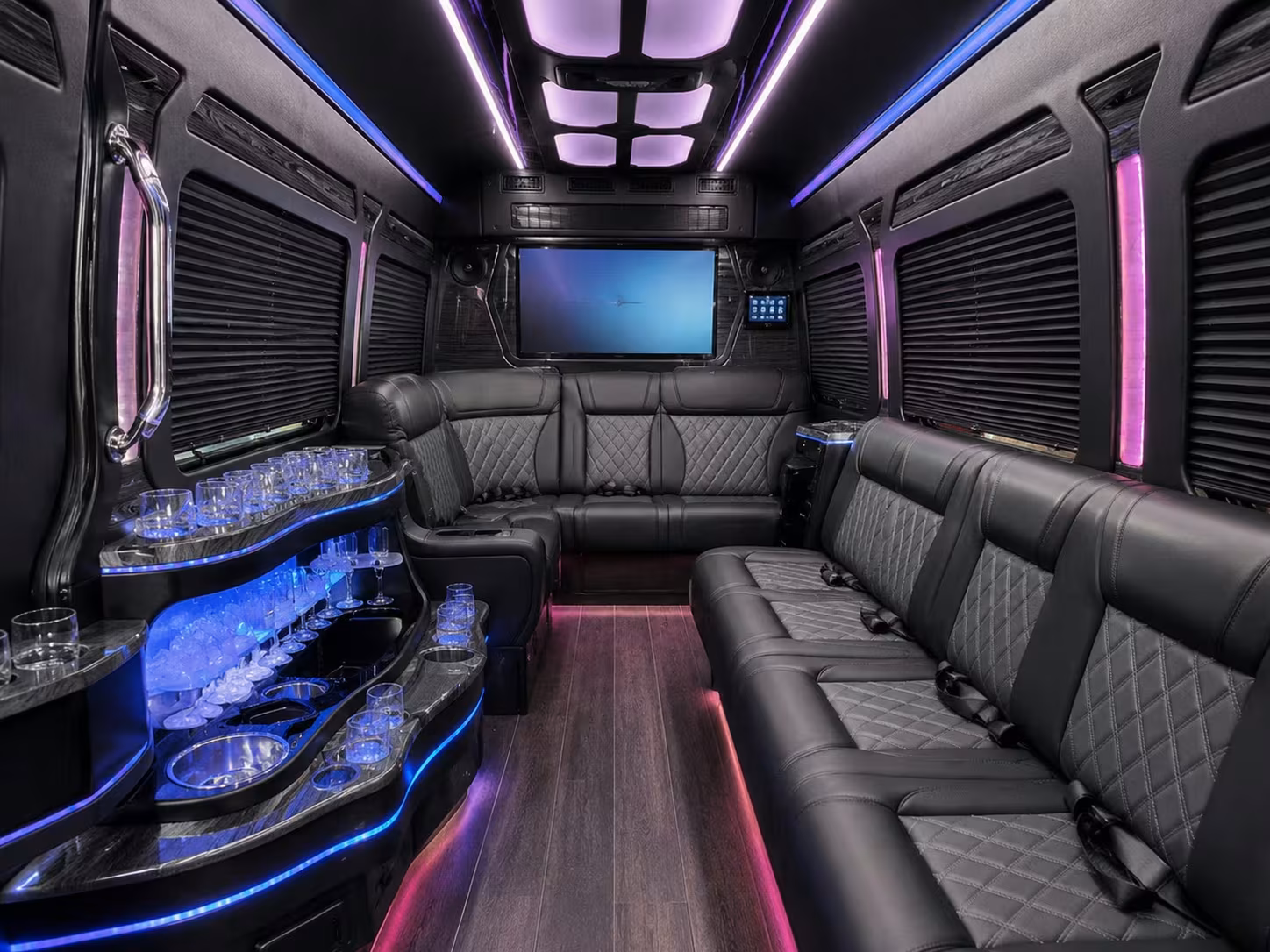 bus rental options for amarillo trips