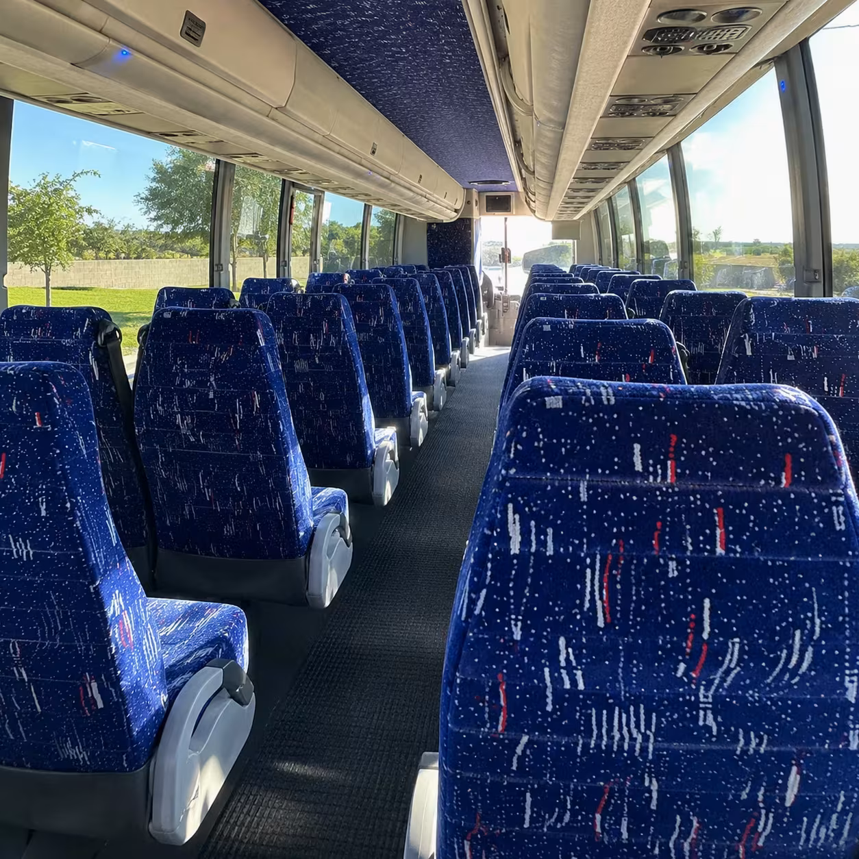 charter bus rentals for amarillo corporate retreats and team outings