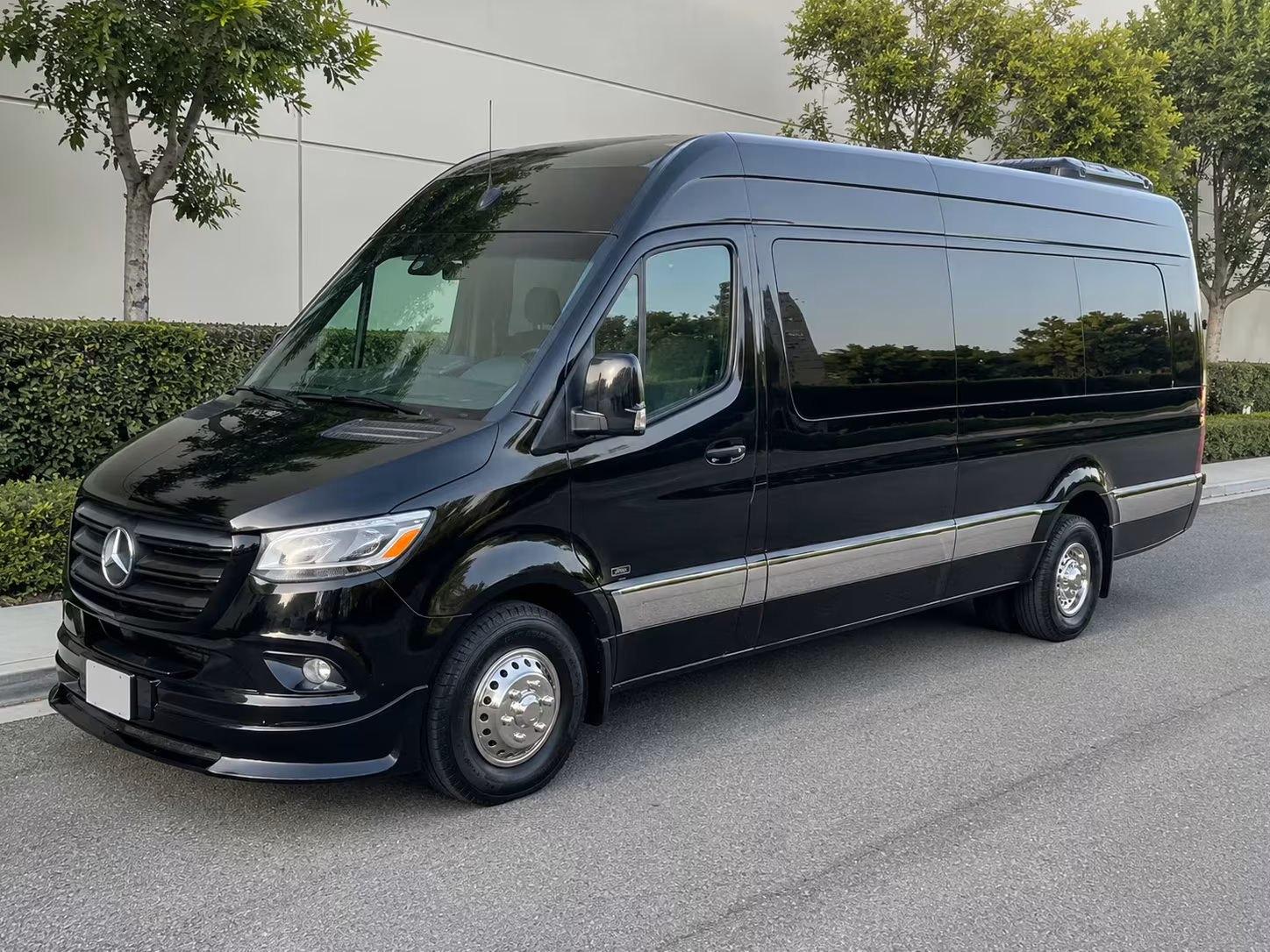 sprinter van with driver